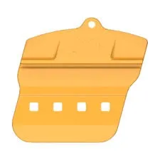 264-2092 Wiellader met halve pijl links, vastgeschroefd