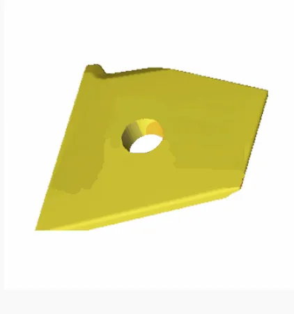 6W2454 Caterpillar lader hoekzijbalk