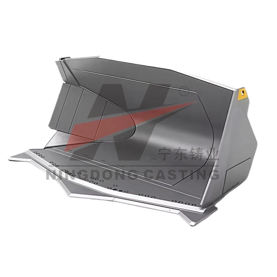 Zware-schurende, slijtvaste zijstortbak voor Volvo Loader L150H