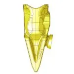 P025T PC220 PC250 PC270 Komatsu Kprime Single Tiger Toot